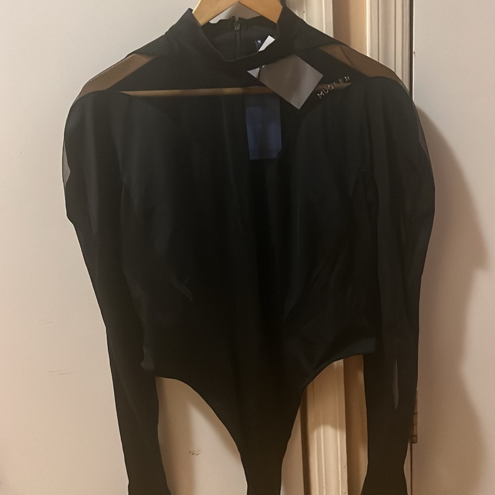 H&M Mugler Long Sleeve Bodysuit